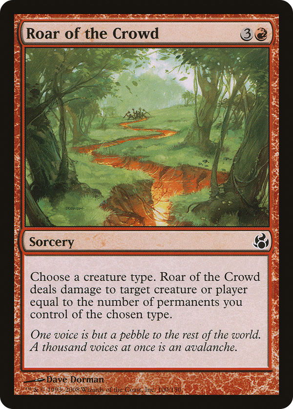 Roar of the Crowd (mor)