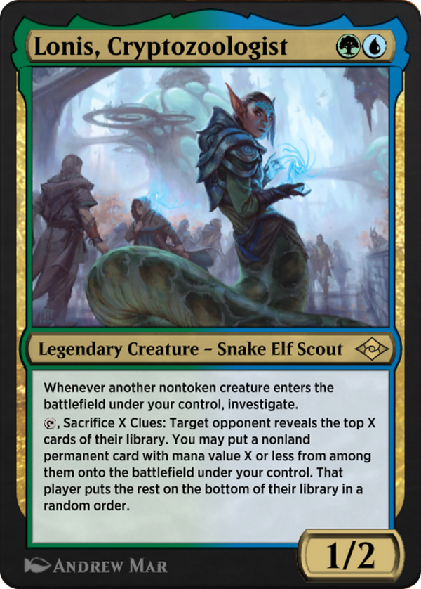 Lonis, Cryptozoologist (j21)