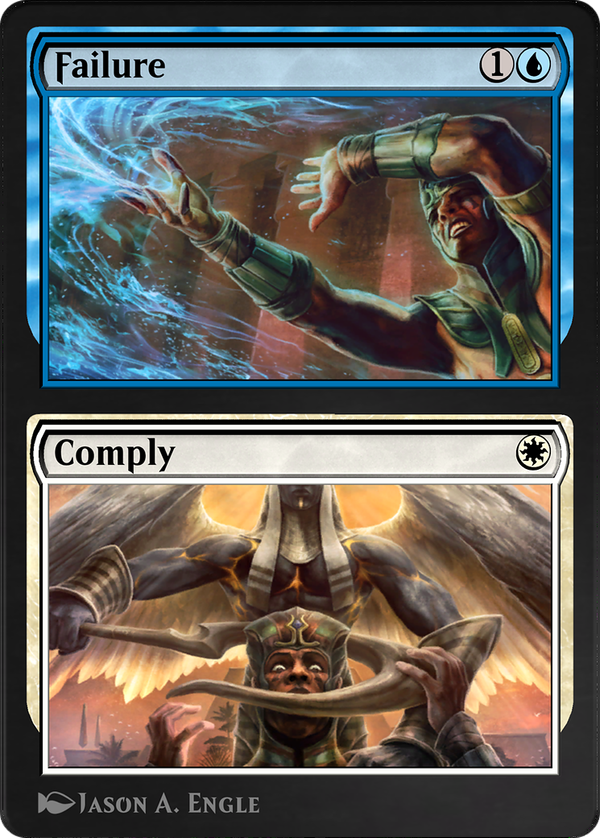 Failure // Comply (akr)
