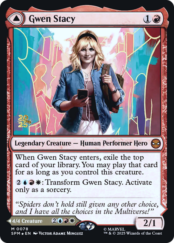 Gwen Stacy // Ghost-Spider (pspm)