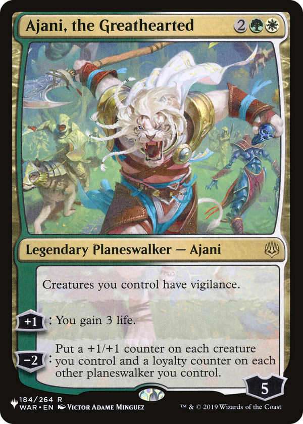 Ajani, the Greathearted (plst)