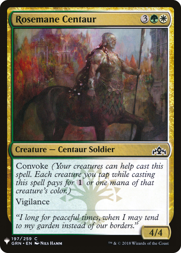 Rosemane Centaur (plst)