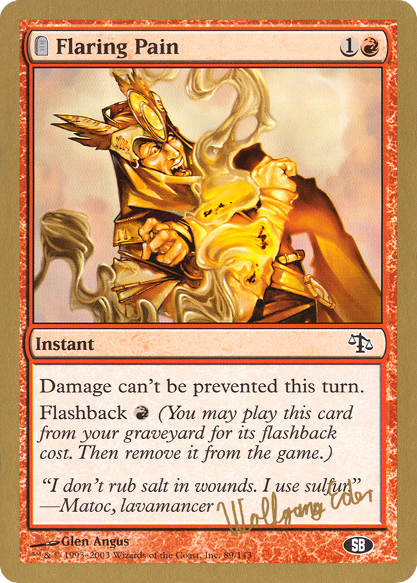 Flaring Pain (wc03)