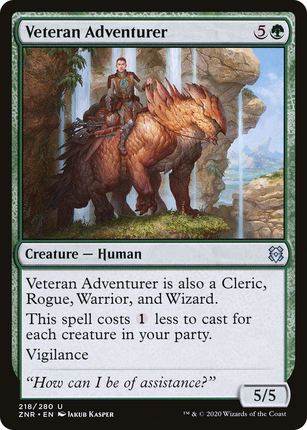 Veteran Adventurer (znr)