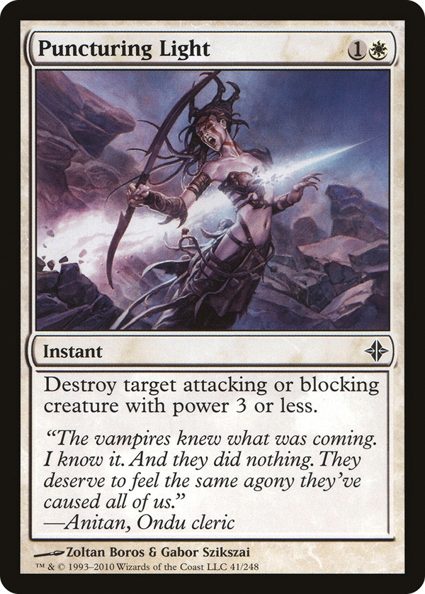 Puncturing Light (roe)