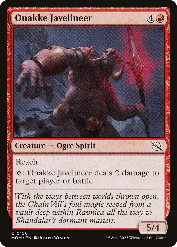 Onakke Javelineer (mom)