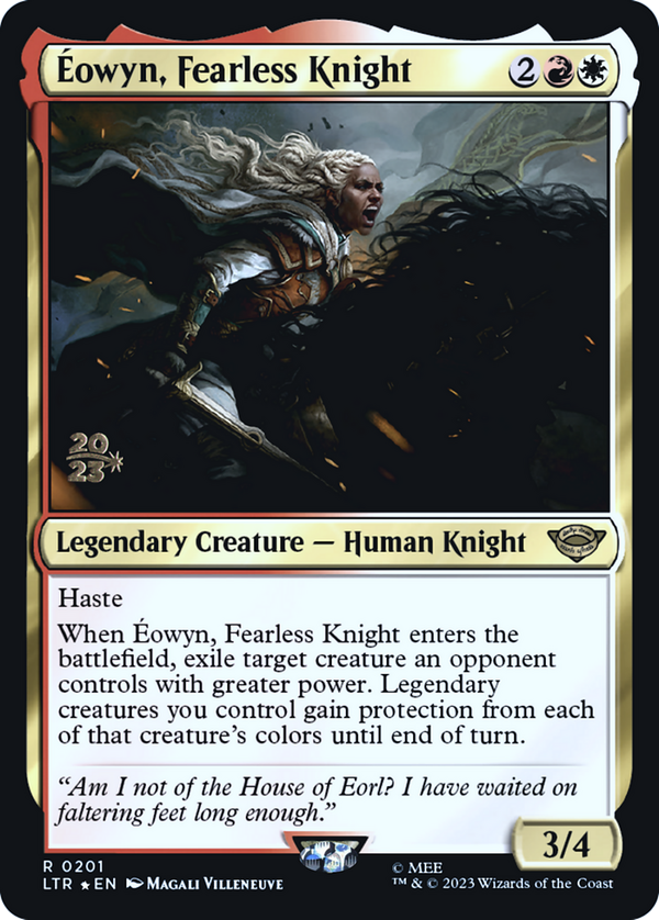 Éowyn, Fearless Knight (pltr)