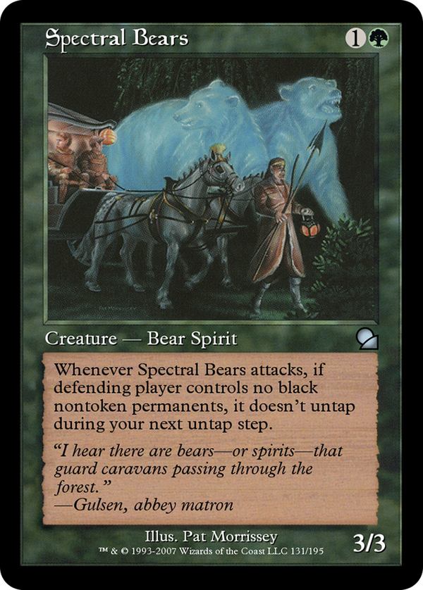Spectral Bears (me1)
