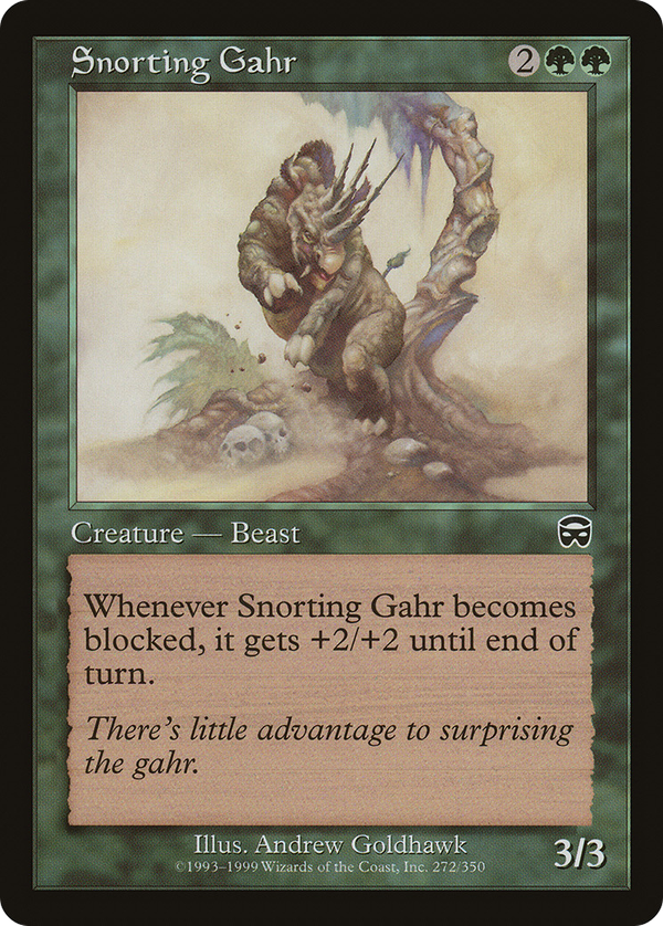 Snorting Gahr (mmq)