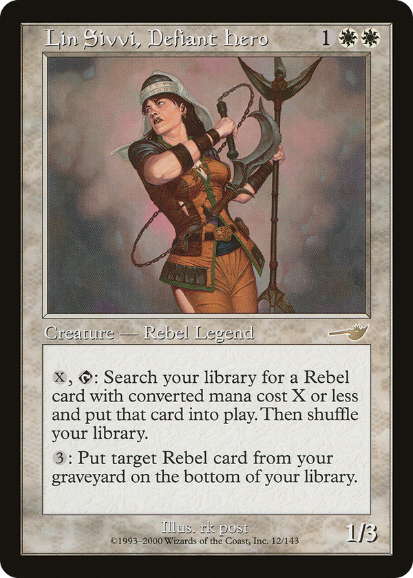 Lin Sivvi, Defiant Hero (nem)