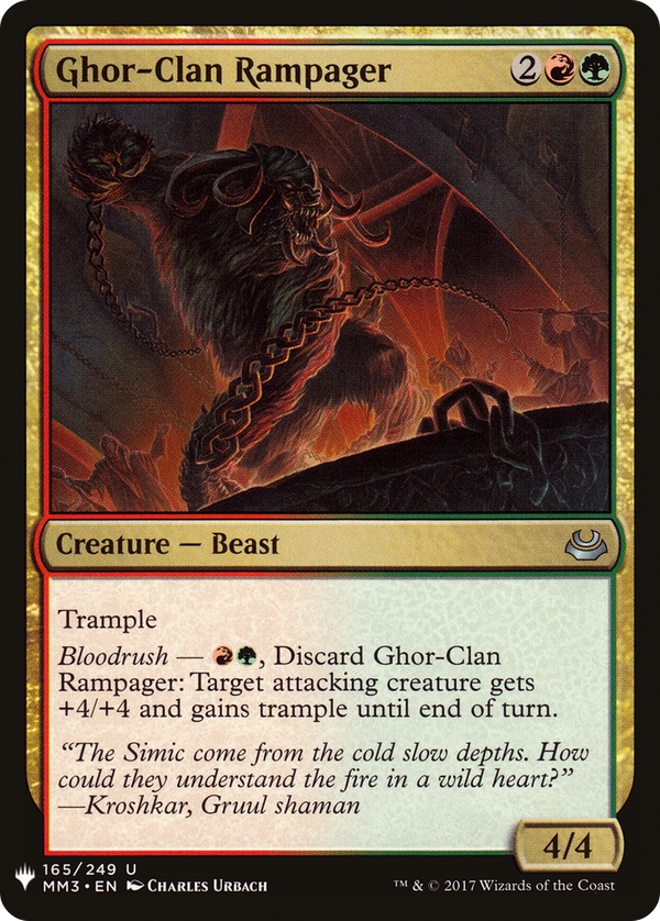 Ghor-Clan Rampager (plst)