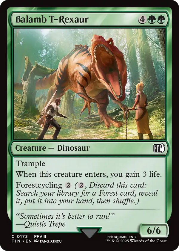 Balamb T-Rexaur (fin)