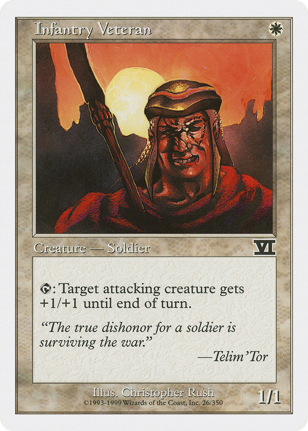 Infantry Veteran (6ed)