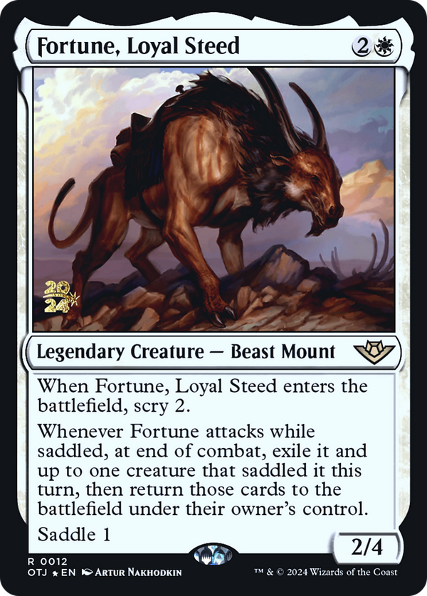 Fortune, Loyal Steed (potj)