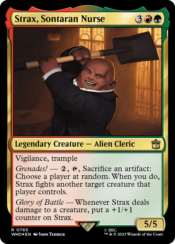 Strax, Sontaran Nurse (who)