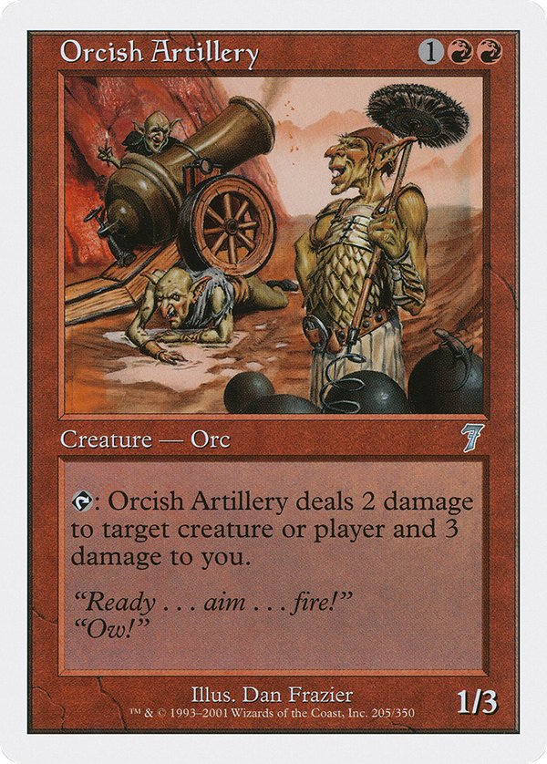 Orcish Artillery (7ed)