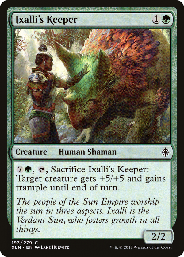 Ixalli's Keeper (xln)