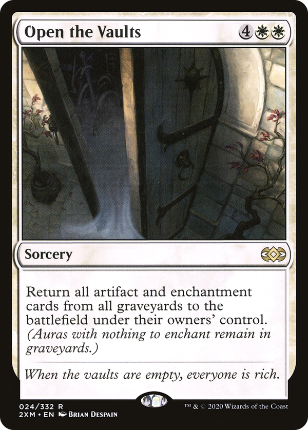 Open the Vaults (2xm)