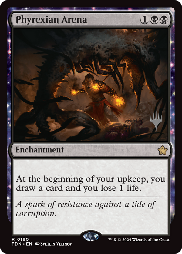 Phyrexian Arena (pfdn)