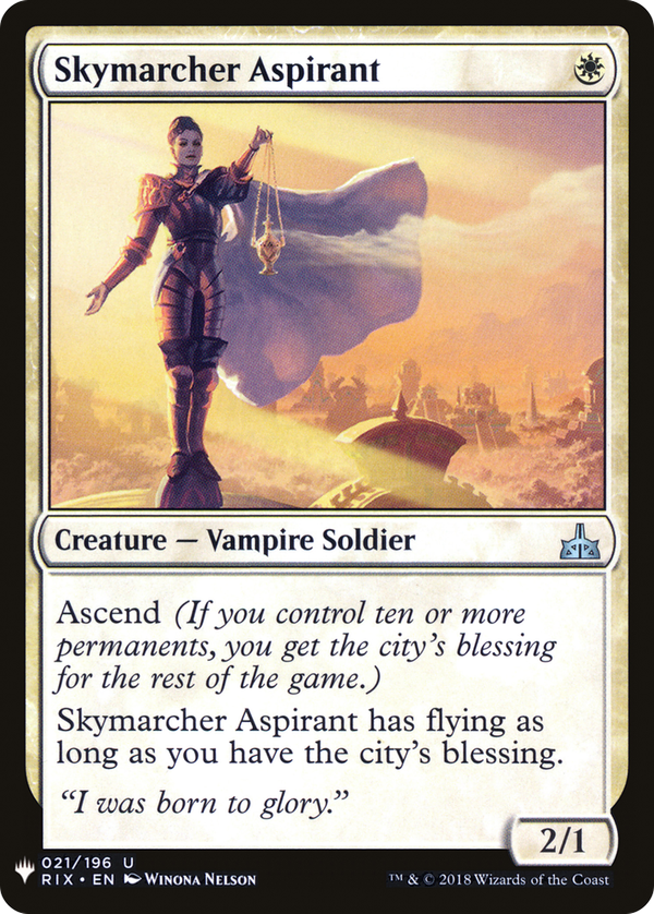 Skymarcher Aspirant (plst)
