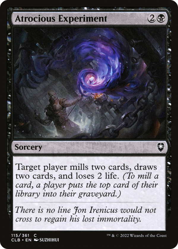 Atrocious Experiment (clb)