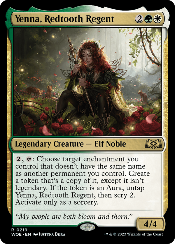 Yenna, Redtooth Regent (woe)