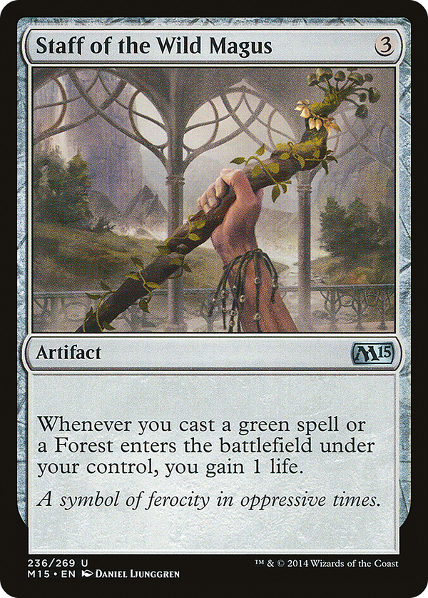 Staff of the Wild Magus (m15)