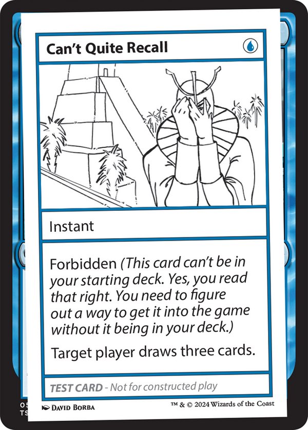 Can't Quite Recall (mb2)