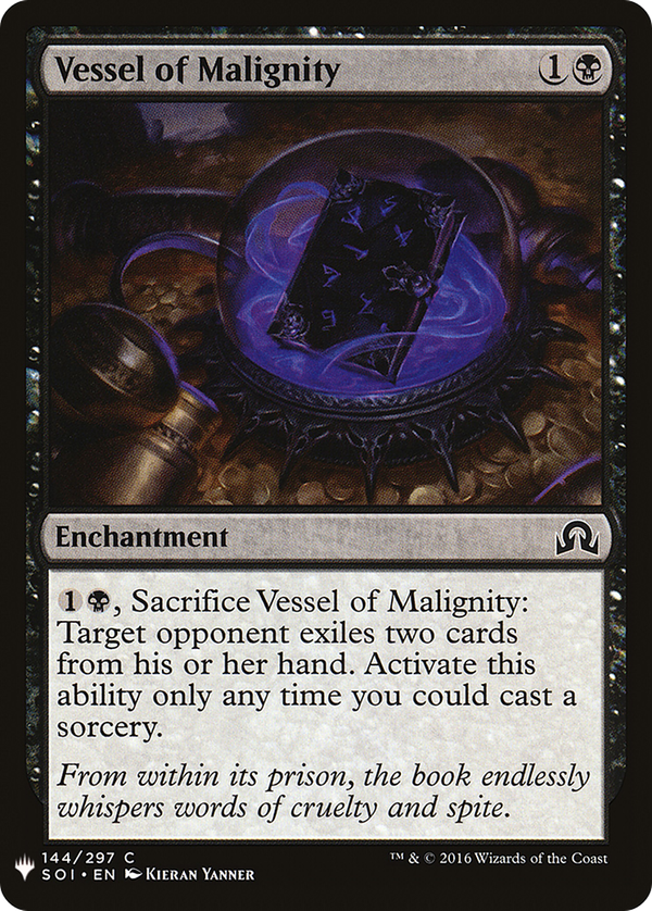 Vessel of Malignity (plst)