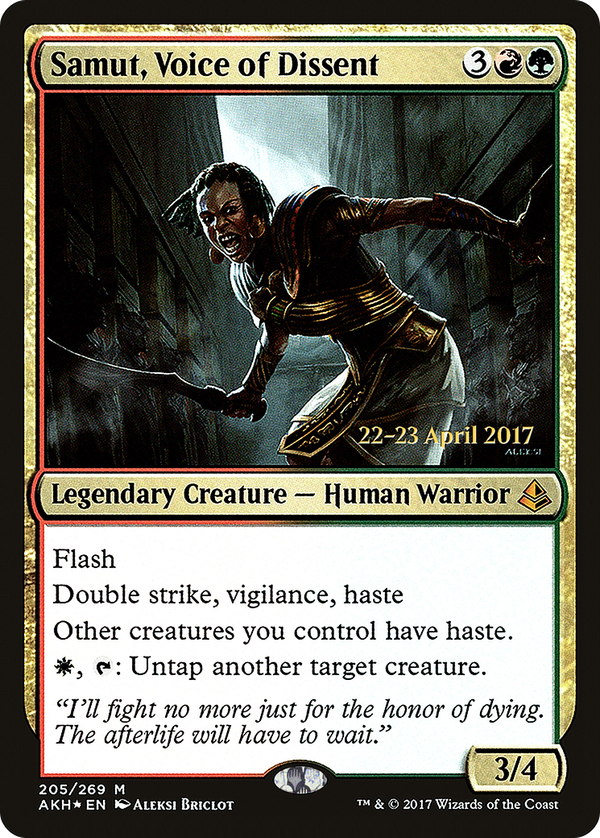 Samut, Voice of Dissent (pakh)