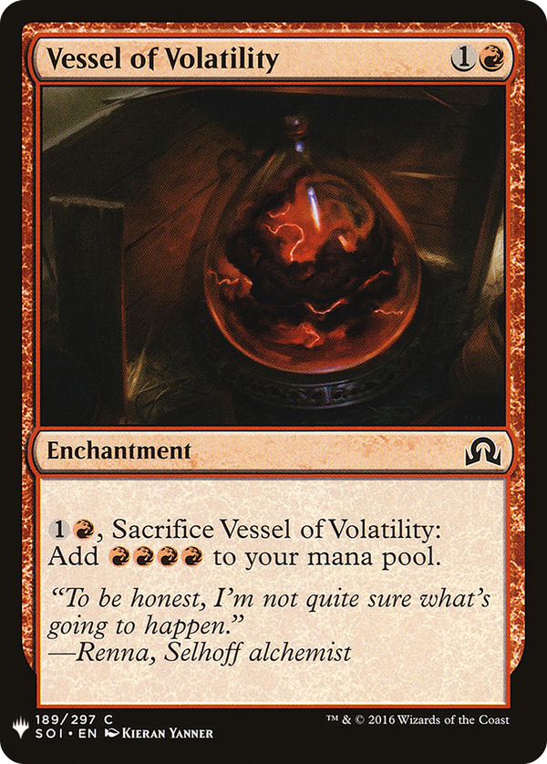 Vessel of Volatility (plst)