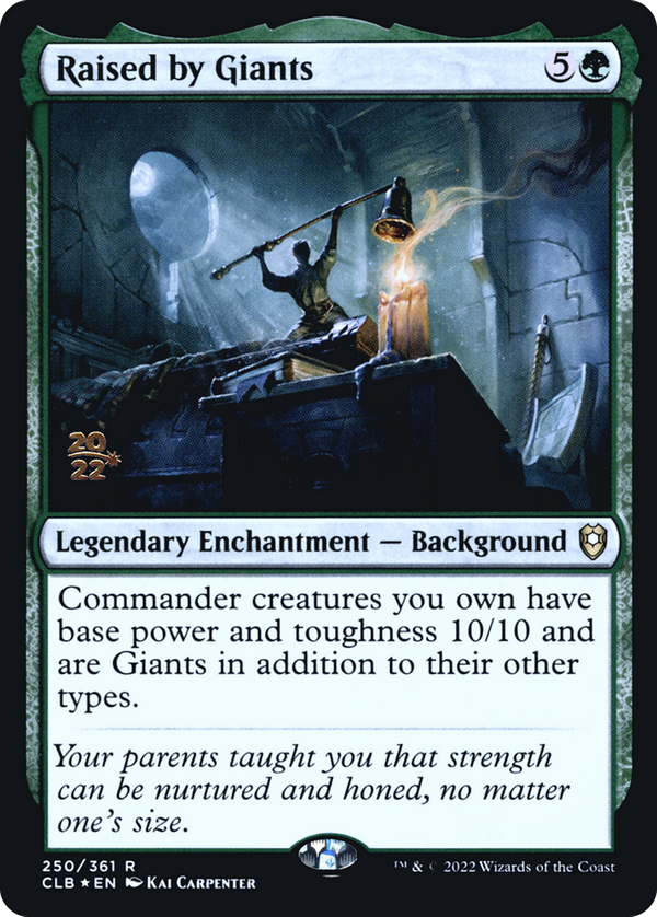 Raised by Giants (pclb)