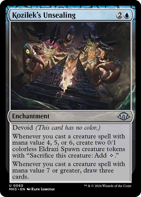 Kozilek's Unsealing (mh3)
