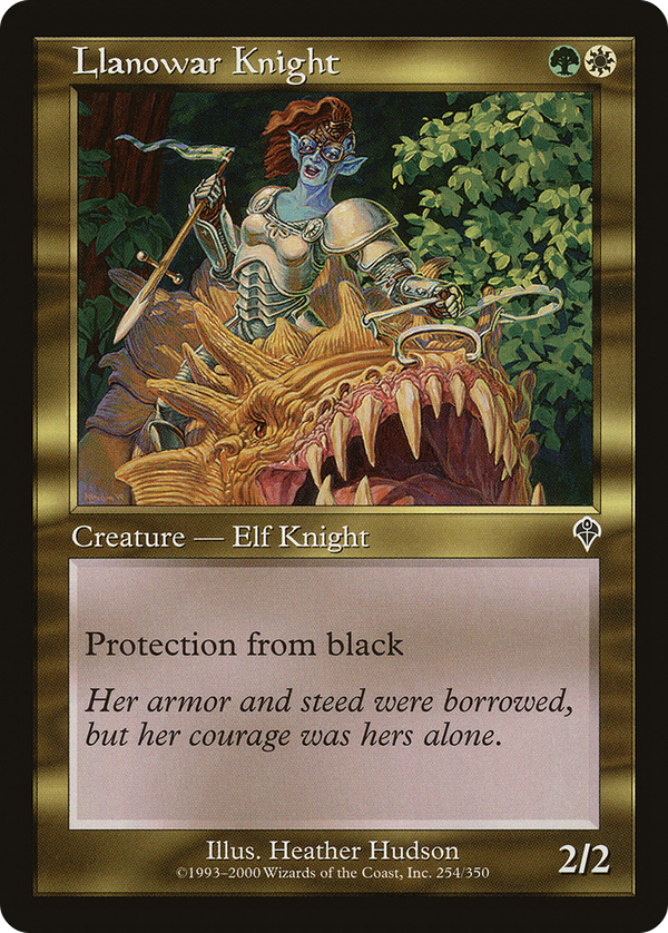 Llanowar Knight (inv)