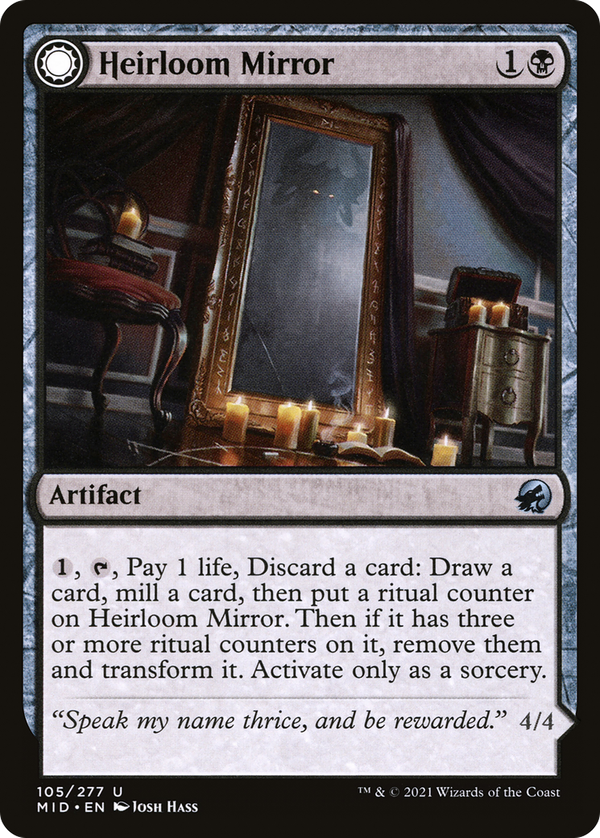 Heirloom Mirror // Inherited Fiend (mid)