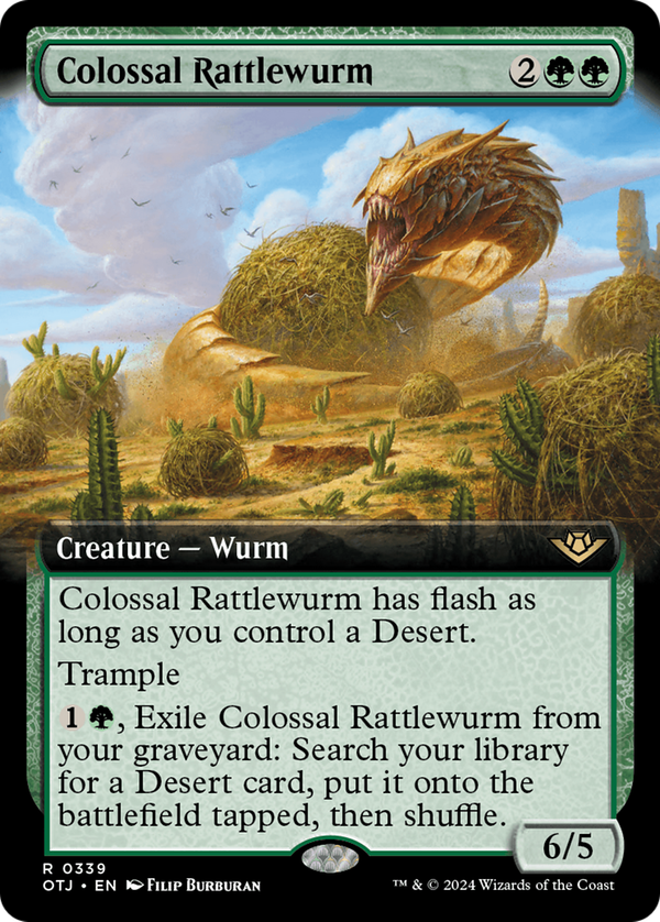 Colossal Rattlewurm (otj)
