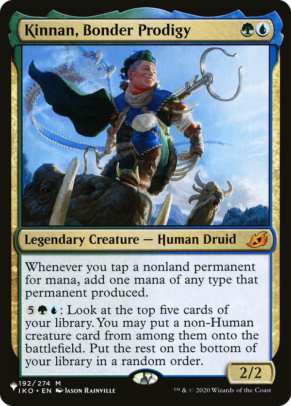 Kinnan, Bonder Prodigy (plst)