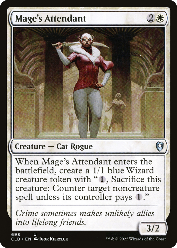 Mage's Attendant (clb)