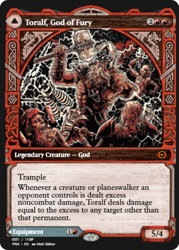 Toralf, God of Fury // Toralf's Hammer (prm)