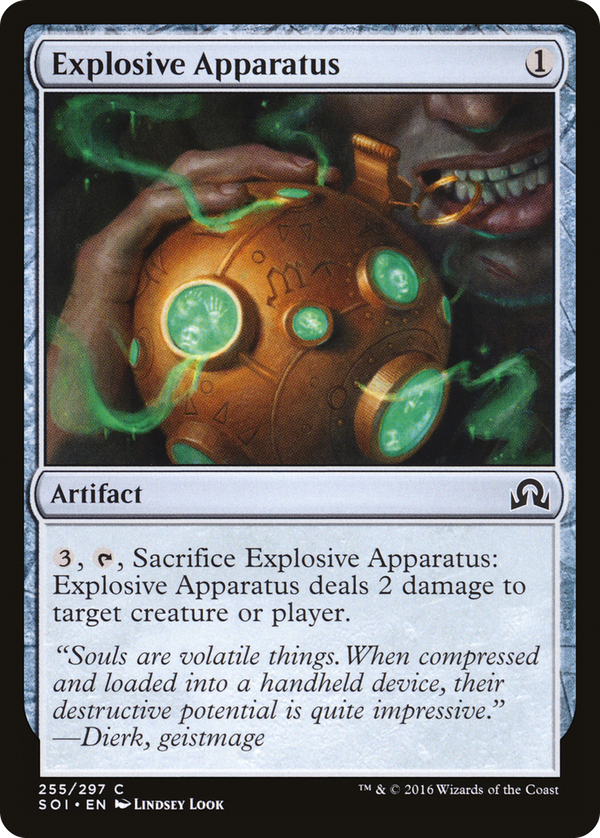 Explosive Apparatus (soi)
