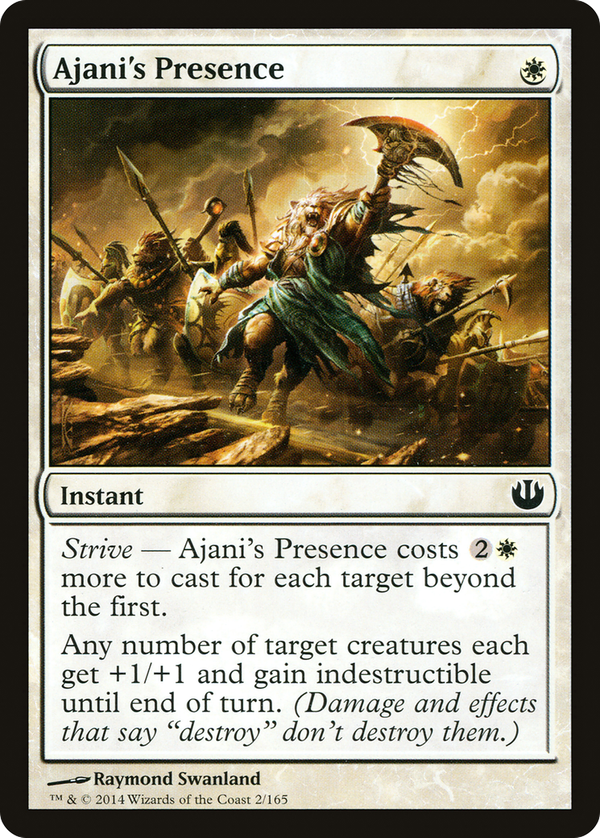 Ajani's Presence (jou)