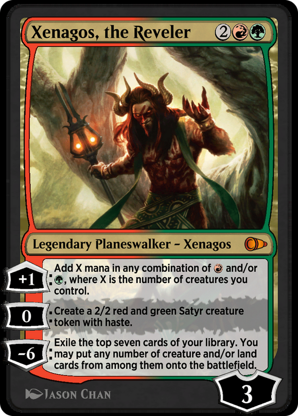 Xenagos, the Reveler (pio)