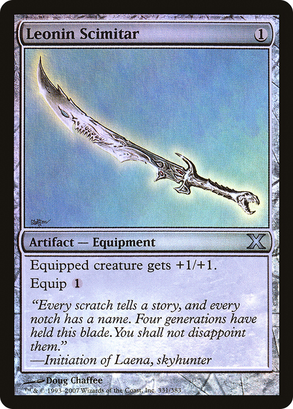Leonin Scimitar (10e)