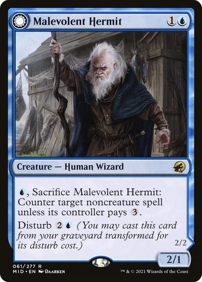 Malevolent Hermit // Benevolent Geist