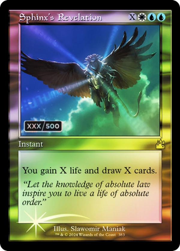 Sphinx's Revelation (rvr)