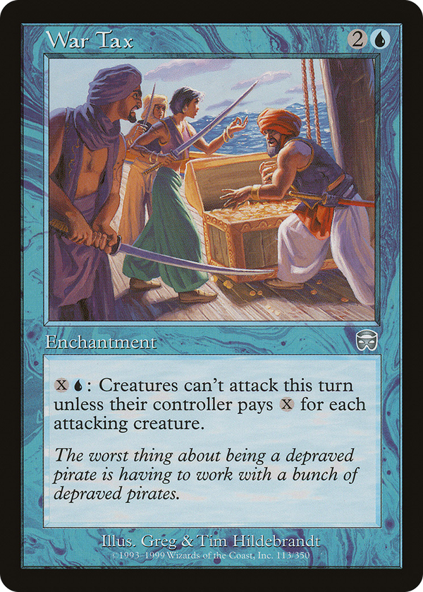 War Tax (mmq)