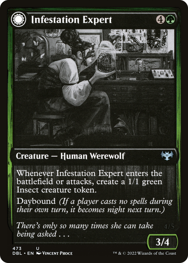 Infestation Expert // Infested Werewolf (dbl)