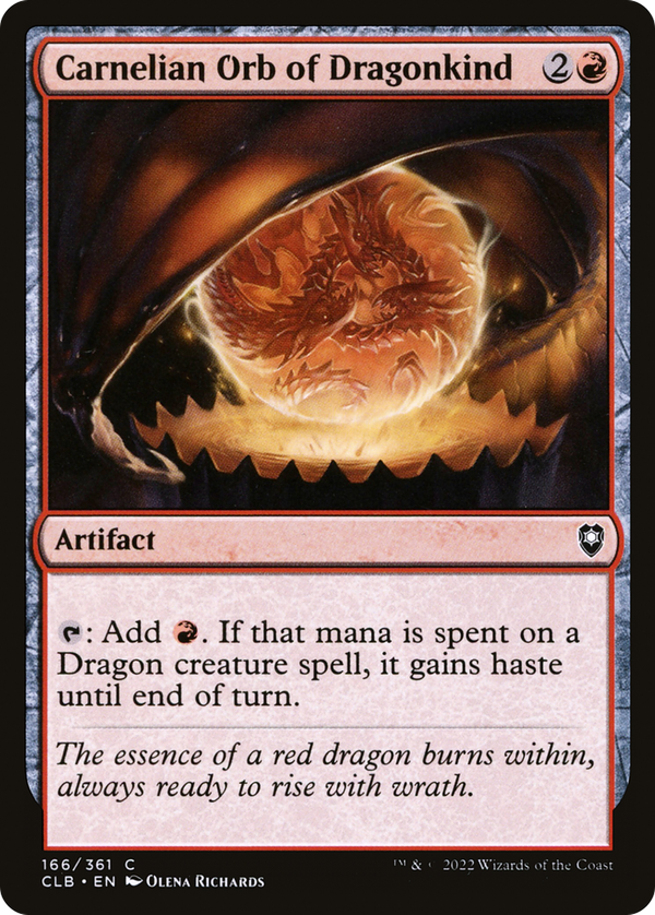 Carnelian Orb of Dragonkind (clb)