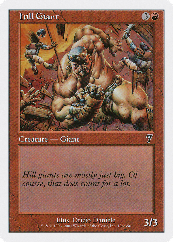 Hill Giant (7ed)