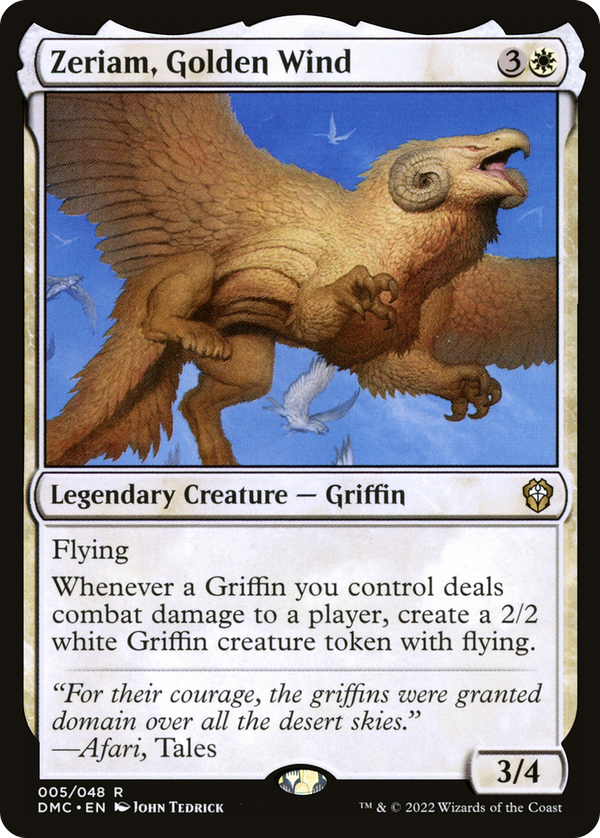 Zeriam, Golden Wind (dmc)